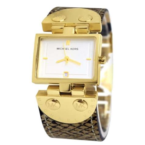 michael kors watch mk2114|MICHAEL KORS Gold Plated Python Band MK2114 Watch.